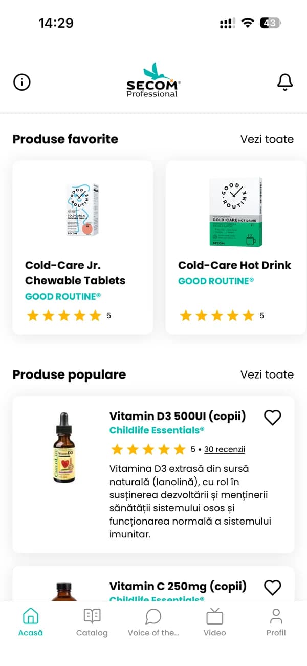 Secom Professional — favourites