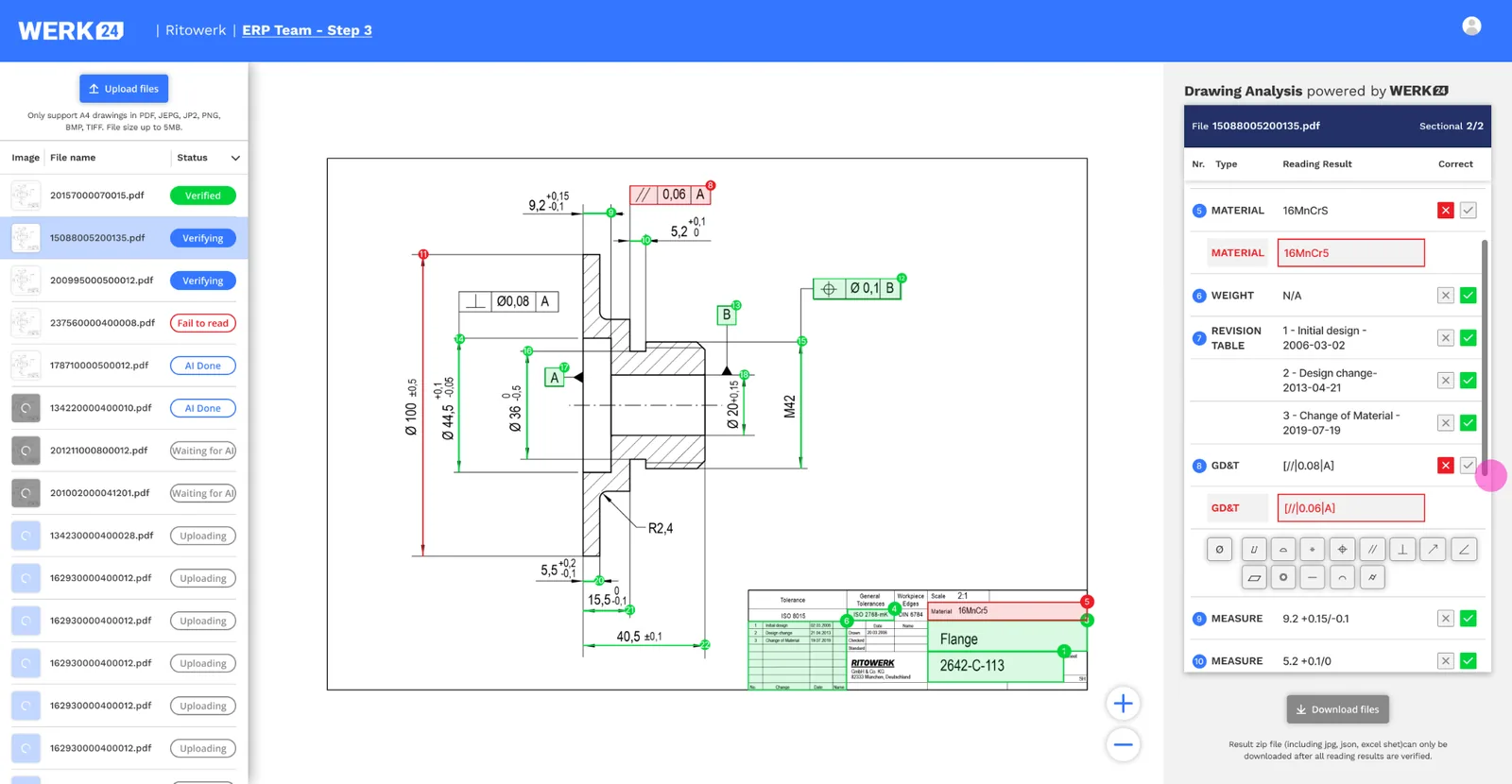 WERK24 — planning workspace